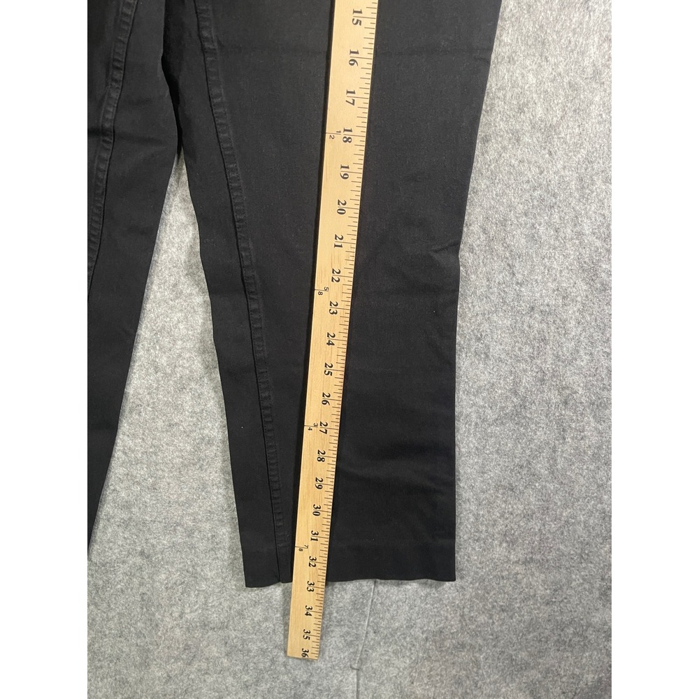 Banana Republic Womens Black Chino Stretch Pants Size 8 NLC2022C(S23) - Picture 9 of 13